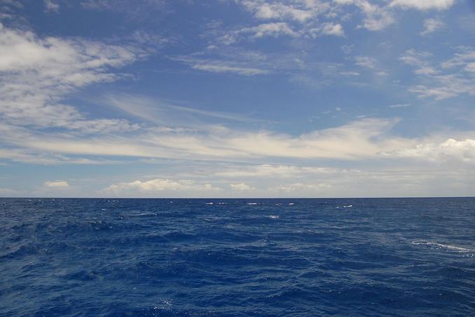 View South - clouds over Guadalupe