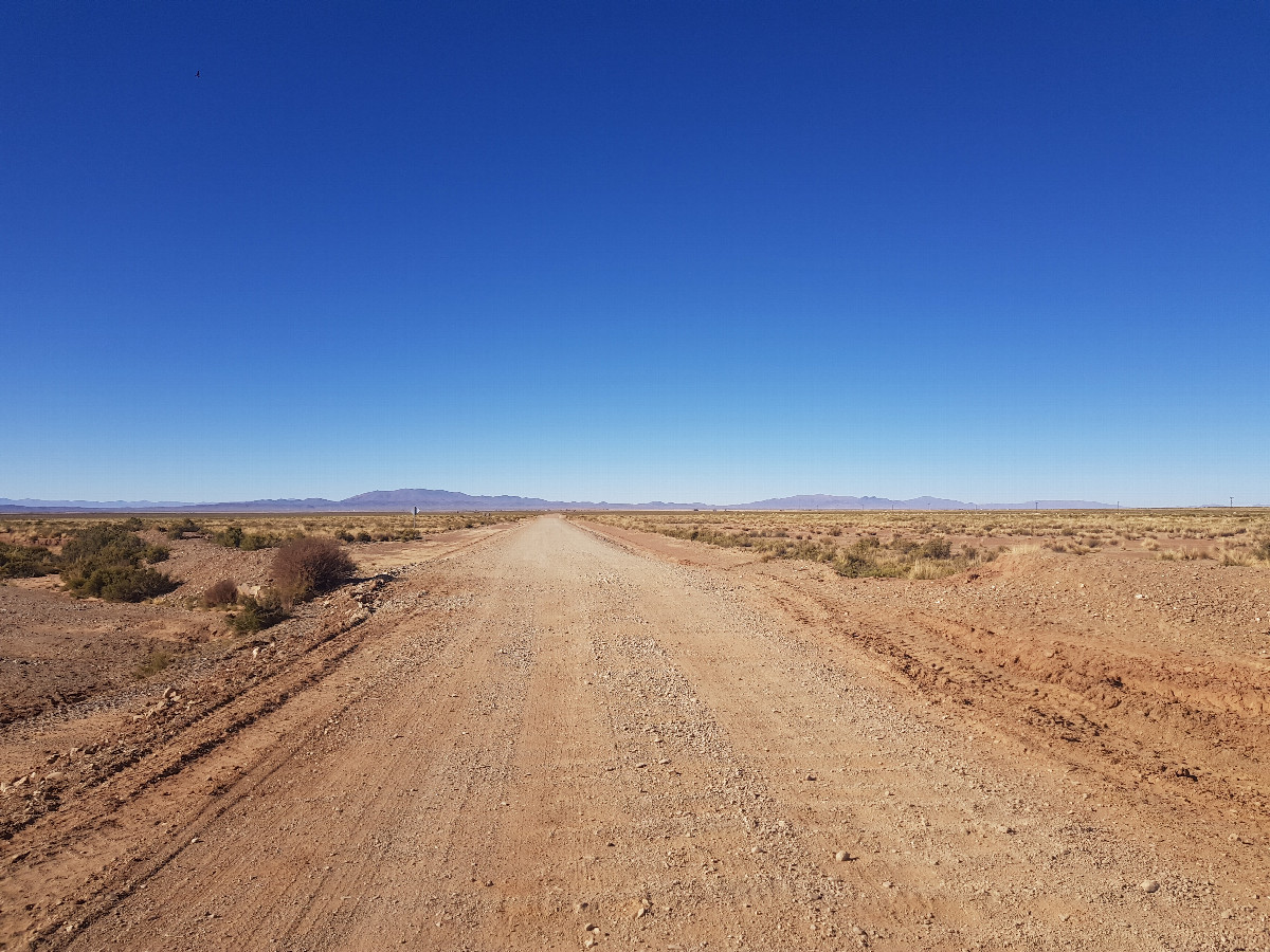 Road near the confluence