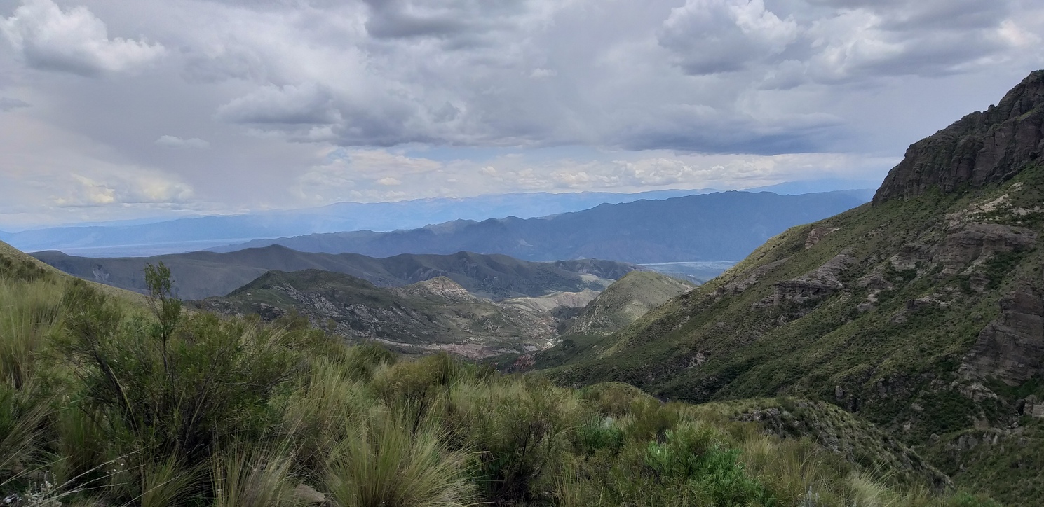 Vista hacia el oeste. West view