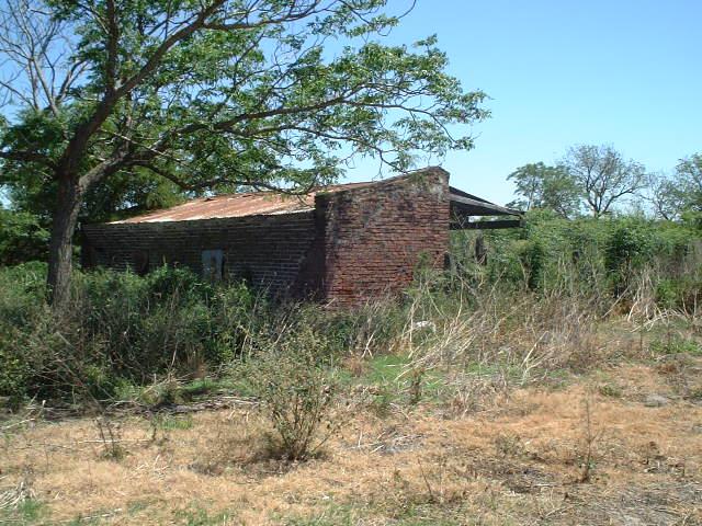 a small storage building for farming material