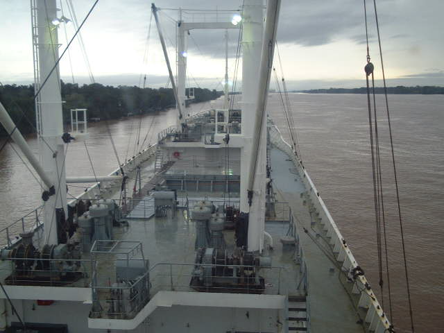 Navigation on the Rio Parana