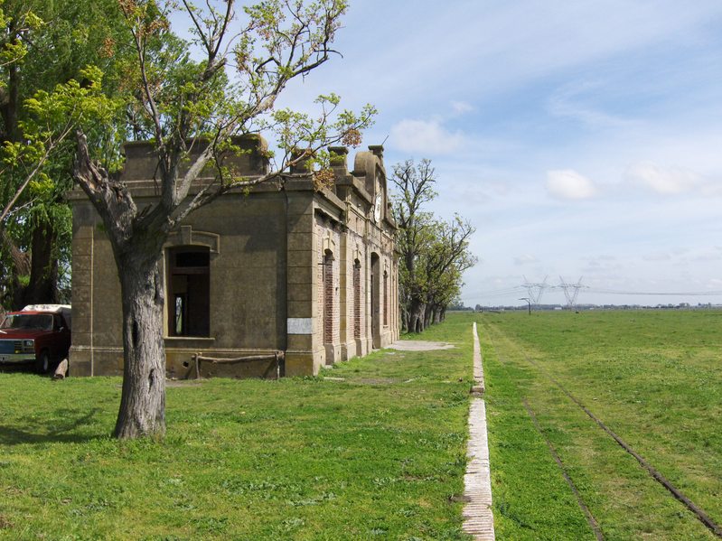 A VIEW OF BUCHANAN RAILROAD STATION