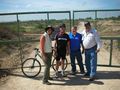 #7: ROSALIA, CARLOS, SERGIO AND ME AT LOT GATE