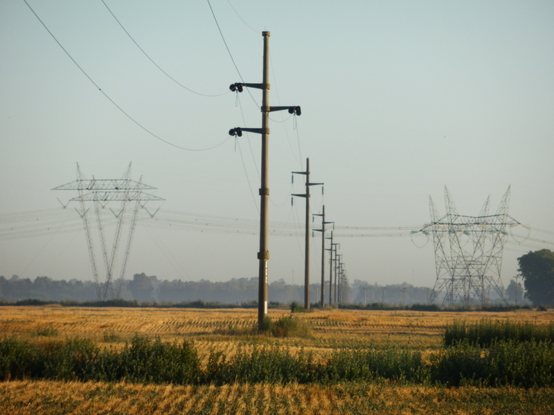 Power Lines at the Confluence Point