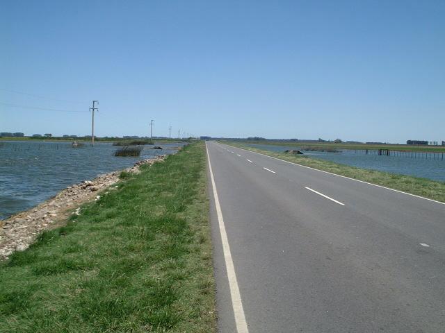 the route 188 leads chiefly through wet land