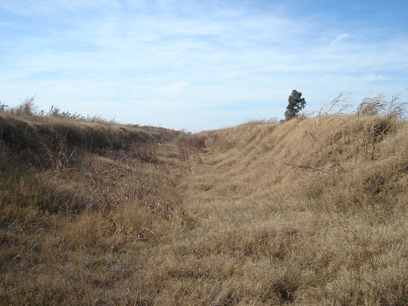 Dentro del zanjón - Inside the ravine