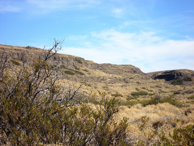 Borde de la meseta - Rim of the plateau