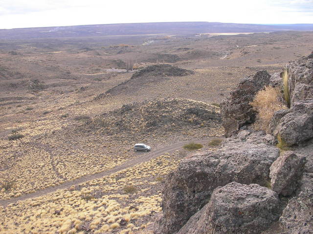 Vista desde la barda.