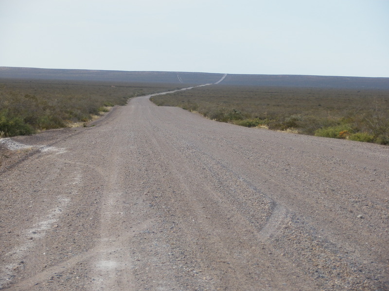 Dirt Road towards the Confluence Point