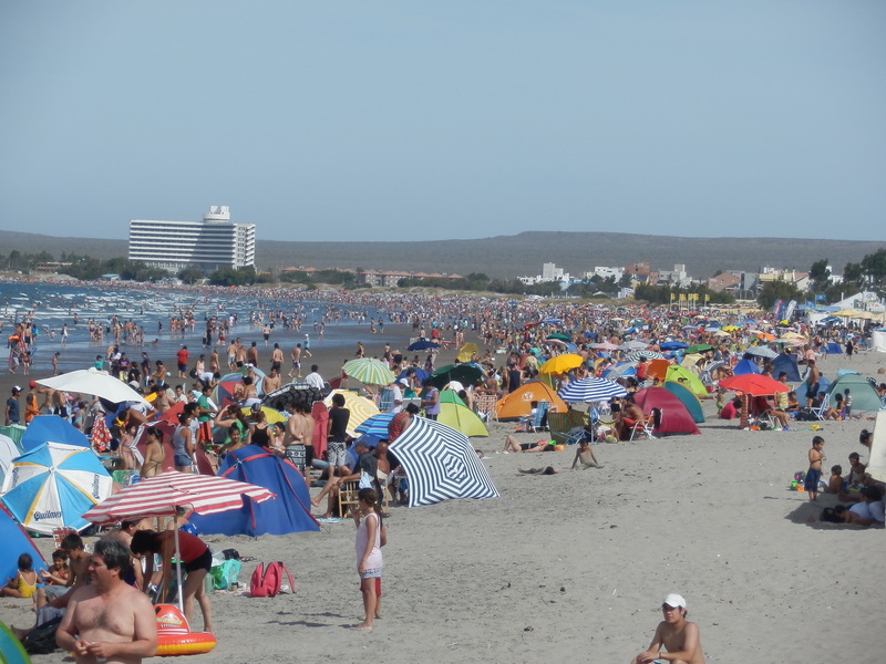 Beach in Puerto Madryn