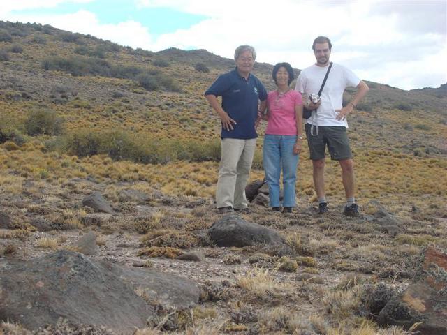 Eduardo, Setsuko and Nivaldo Peroni at CP