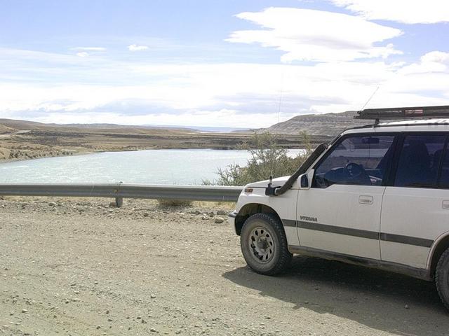 Rio La Leona desde la R40 - La Leona River from R40