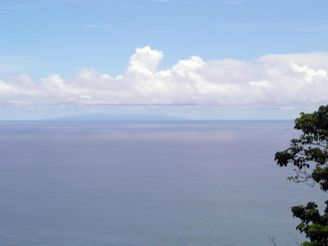 On a sunny day, Samoa’s island of ‘Upolu can clearly be seen from the slopes of Mt. ‘Alava.