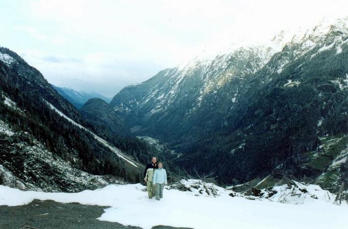 View of Oetz-Tal valley