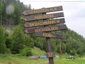 #5: follow the mark to "Granstein Alm" - Folgt dem Wegweiser zur "Granstein Alm"