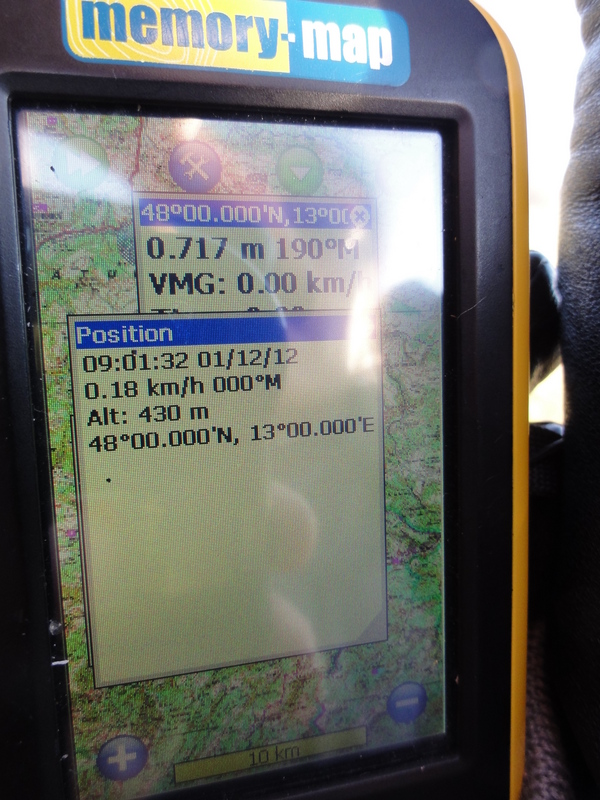 GPS screen