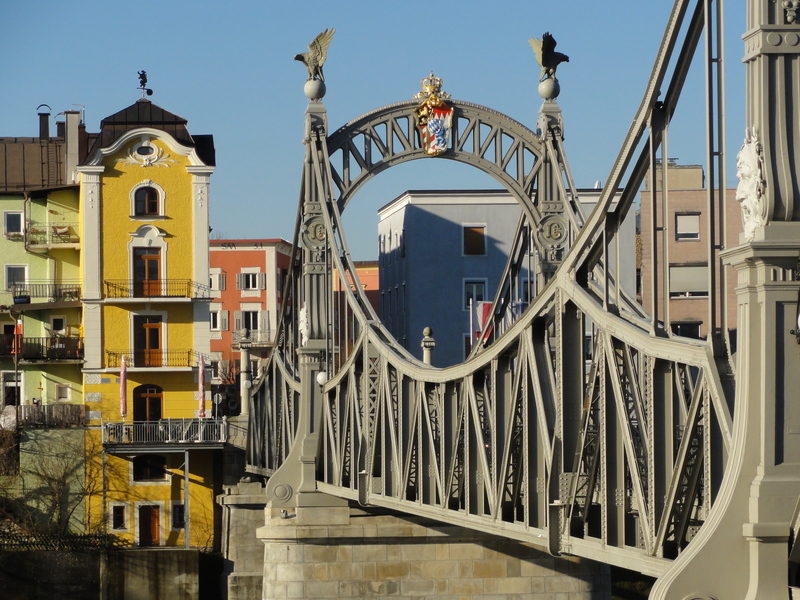 Iron bridge Laufen