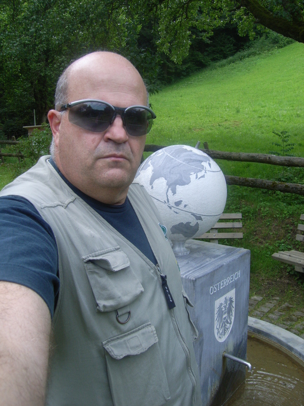 At the confluence`s monument