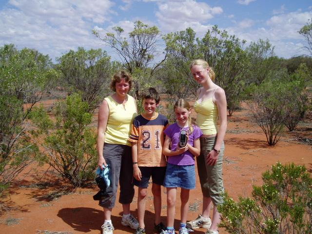 Lois, Daniel, Sarah & Rachel at Confluence