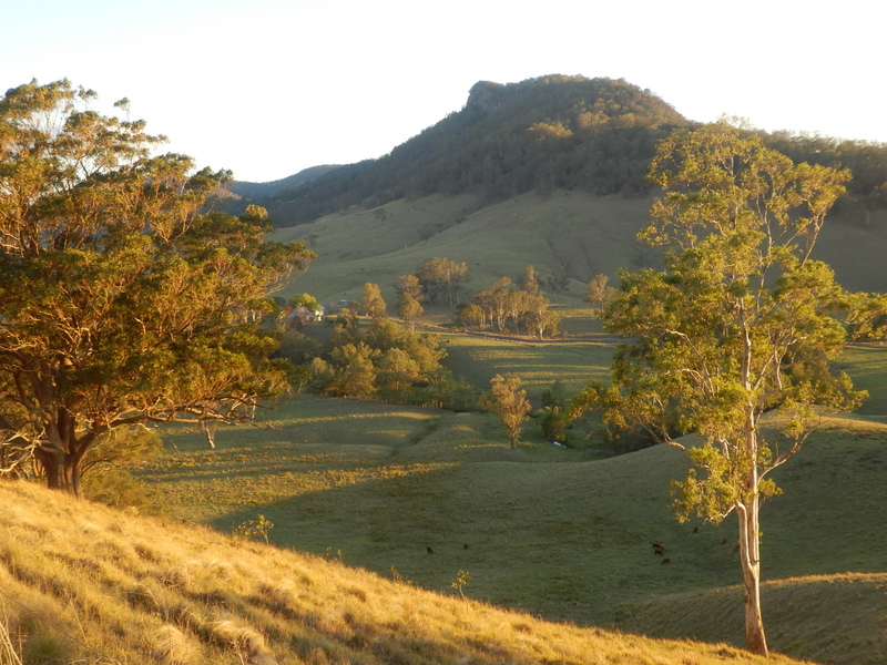 View from Camp to the Confluence Point