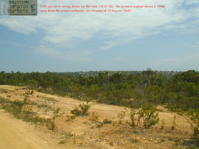 Looking south-east from a point 190m NNE of the confluence. (from first attempt)