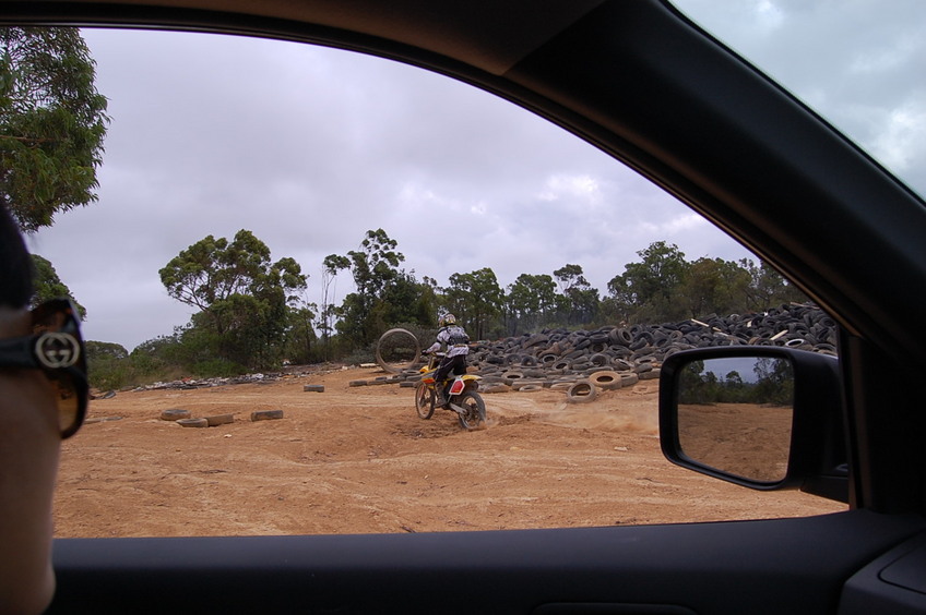 Off road motor playground at the confluence