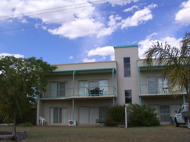 Main view of the confluence point (more-or-less on the patio towards the left)