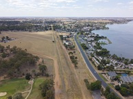 #9: View North, from 120 m above the point