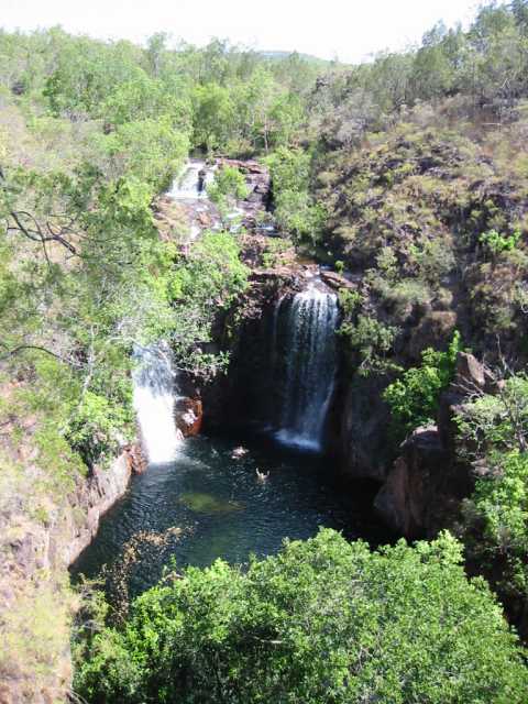 Natural pool at Florence falls