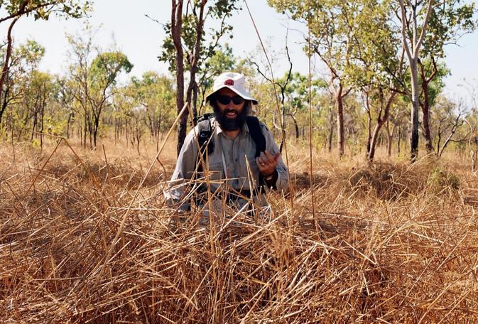 Steve in the spear grass