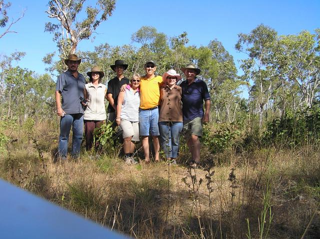 Our group at the confluence point