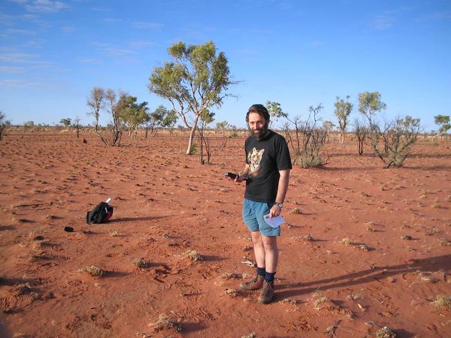 The Author near the Confluence Point