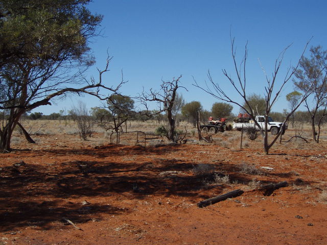 Buried Rock marks the 22S136E Confluence