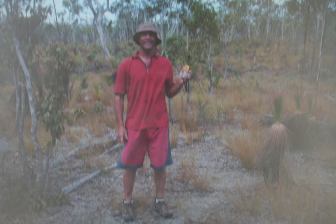 Myself (Stephan) at the confluence