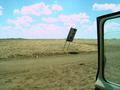 #5: Street sign near the Flinders River crossing. Only 63km to Debella.