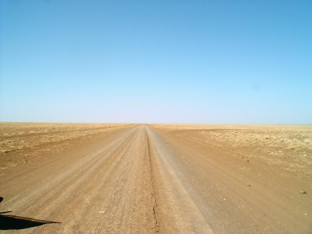 Scenery on the Gidyea Bug Byway, which was VERY empty.