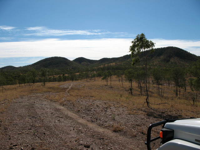 View from track