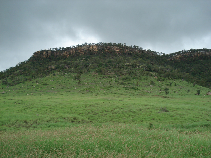 Northern end of Redcliffe tableland