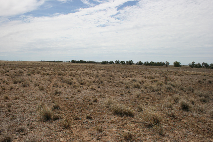 View of confluence looking North