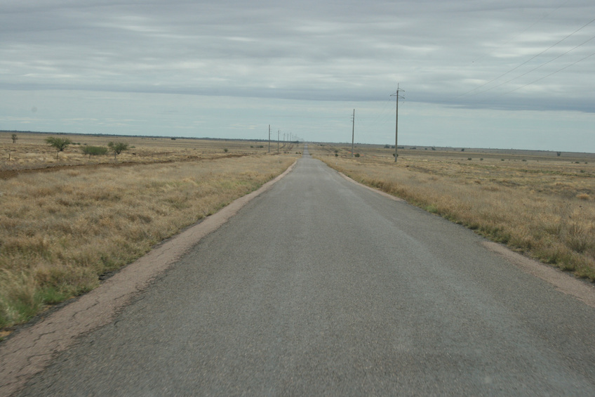 Road north to Hughenden