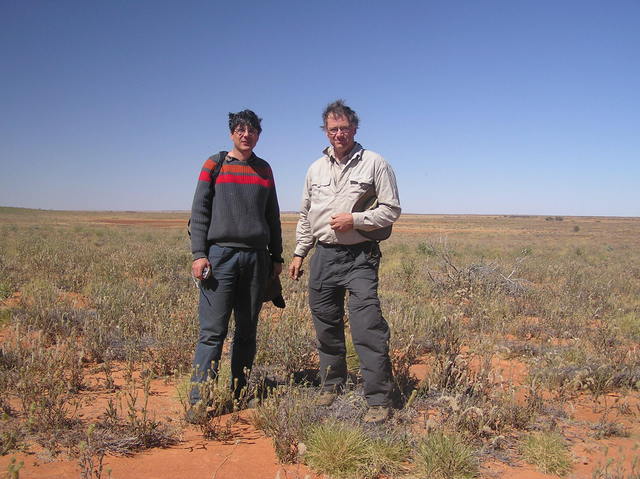 Andrew and Ron at the Confluence Point