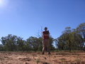 #7: Me standing on the confluence.