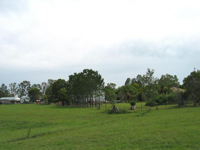 The view south from the confluence