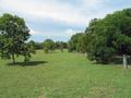 #9: Looking over the fence from the road, with the confluence in the visible distance