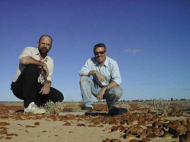 Us at the confluence point.