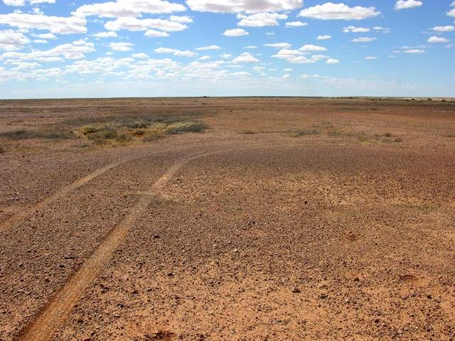 View from the confluence looking east