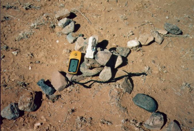 The Goddess on her cairn