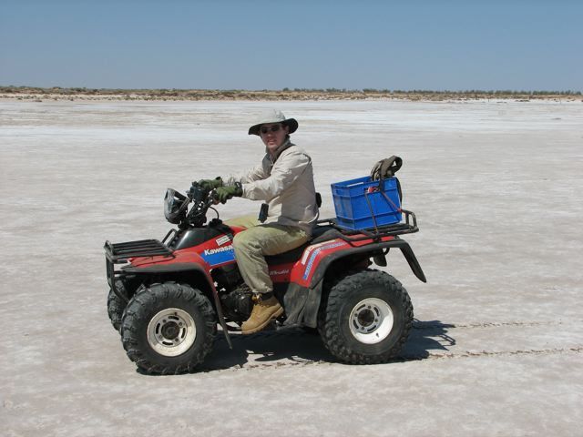 Off to the Lake Frome islands