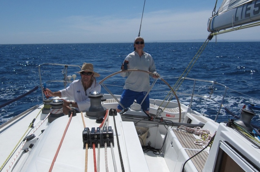 The crew - just before reaching the Confluence