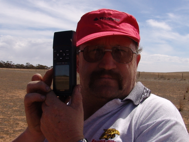 Site in the background